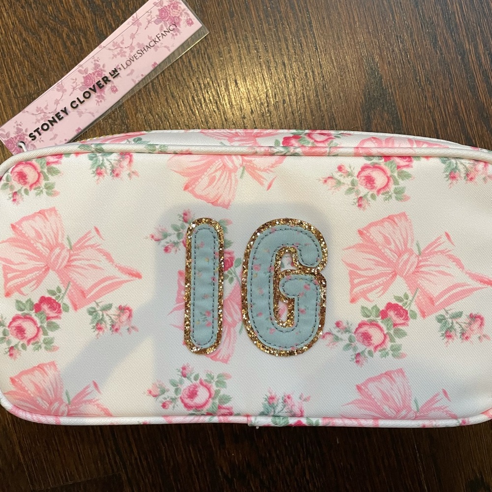 Stoney Clove Lane x Loveshackfancy small pouch